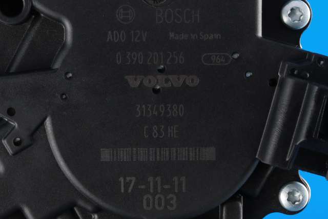 Viskermotor bakrute til Volvo V90 / V90 CC / S90 2016-->>  (BOSCH|0 390 201 256|31349380|)