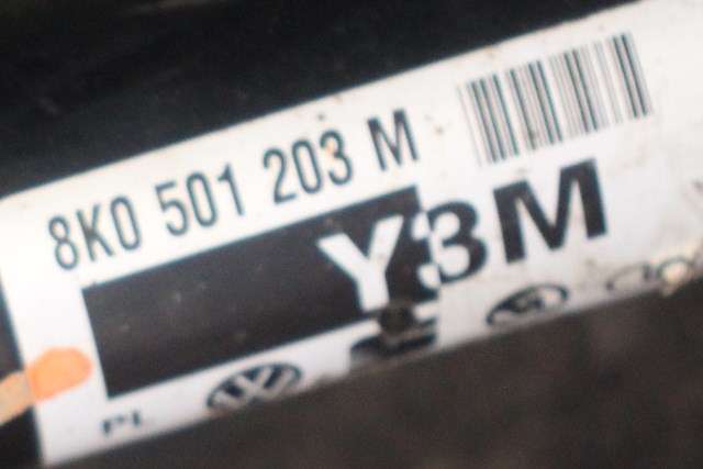 Drivaksel venstre bak, diesel/manuell til Audi A4 2007-2014 (Type IV) (B8) (B8) (VAG|8K0 501 203 M|)