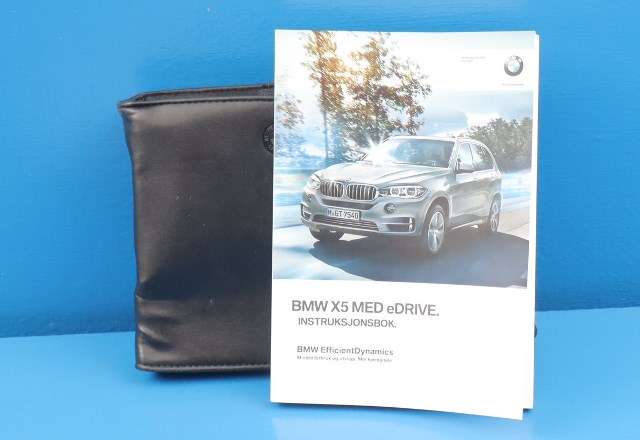 Instruksjonsbok til BMW X5, 2013-2018 (F15) (F15) 