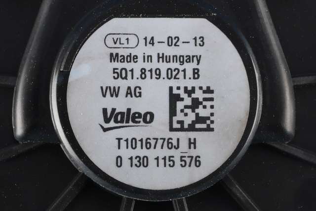 Varmeapparat motor til VW Golf VII 2012-2017 (Fase 1) (VAG|5Q1 819 021 B|5Q0 907 521 E|)