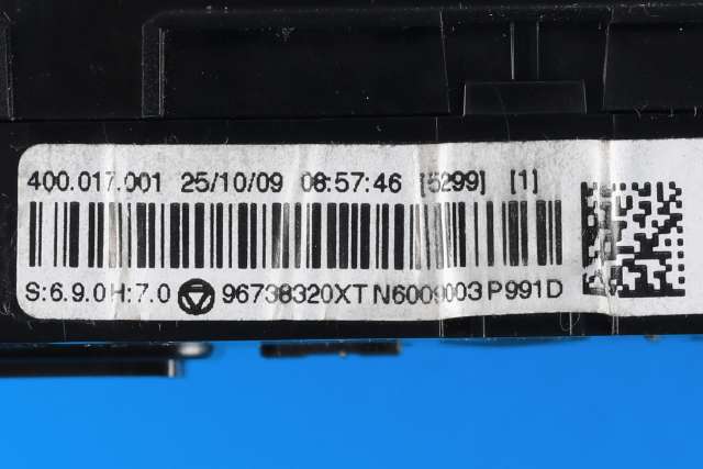 Varmeapparat betjening til Peugeot 3008 2009-2016 (Type I) (PEUGEOT|96 738320 XT|)