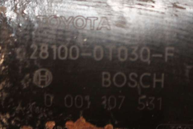 Starter til Toyota Avensis 2015-2019 (Type III, Fase 2)  (BOSCH|0 001 107 531|28100-0T030-F|)