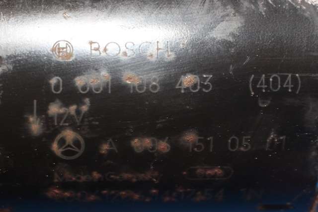 Starter til Mercedes CLS 2004-2010 (C219) (C219) (BOSCH|0 001 108 403|A 006 151 05 01|)