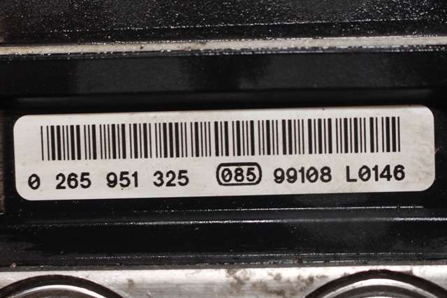 ABS sentral til Peugeot 3008 2009-2016 (Type I) (BOSCH|0 265 230 879|96 645323 80|)