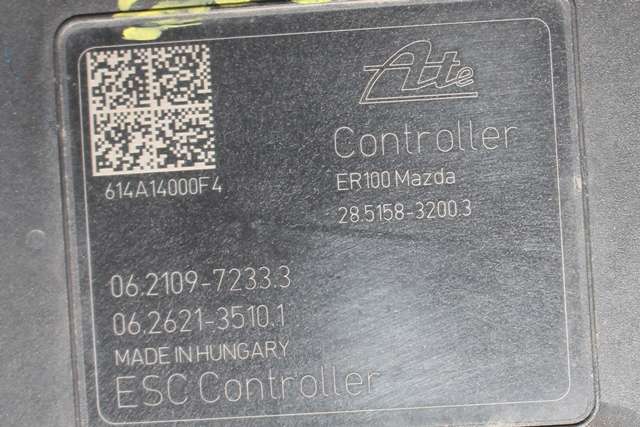 ABS sentral til Mazda 3 2013-2016 (Type III, Fase 1) (MAZDA|BPM5-43-7A0|)