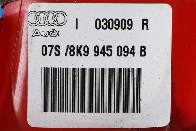Baklykt høyre indre til Audi A4 2007-2014 (Type IV) (B8) (B8) (VAG|8K9 945 094 B|)