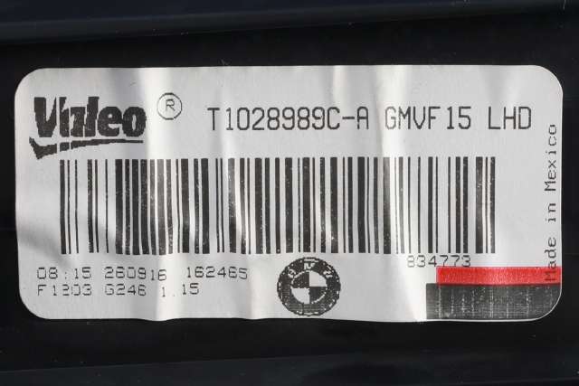 Varmeapparat motor til BMW X5 2013-2018 (F15) (F15) (VALEO|T1028989C-A|9 276 112|)