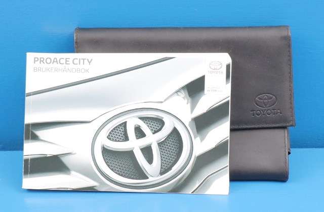 Instruksjonsbok til Toyota Proace City, 2020-->>  