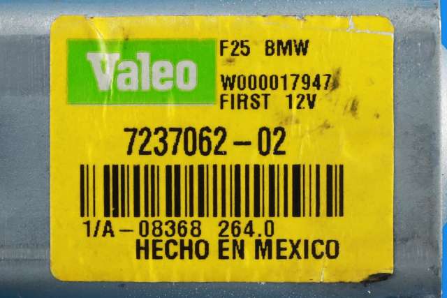 Viskermotor bakrute til BMW X3 2010-2017 (F25) (F25) (BMW|7 237 062|)