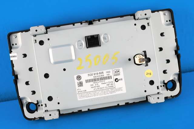 Bilstereo navigasjon betjeningspanel til VW Golf VII 2012-2017 (Fase 1)  (VAG|5G0 919 605|)