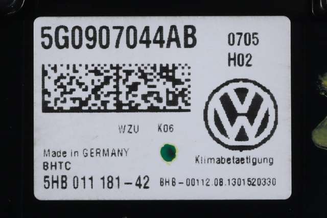 Varmeapparat betjening til VW Golf VII 2012-2017 (Fase 1) (VAG|5G0 907 044 AB|)