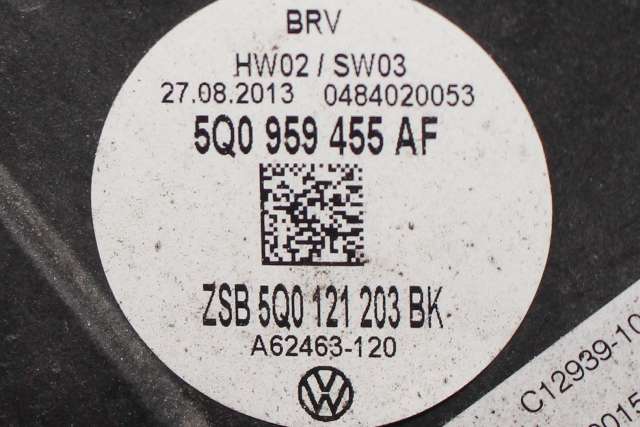 Kjølevifte til VW Golf VII 2012-2017 (Fase 1) (VAG|5Q0 121 203 BK|)