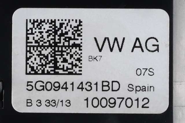 Bryter lys til VW Golf VII 2012-2017 (Fase 1) (VAG|5G0 941 431 BD|)