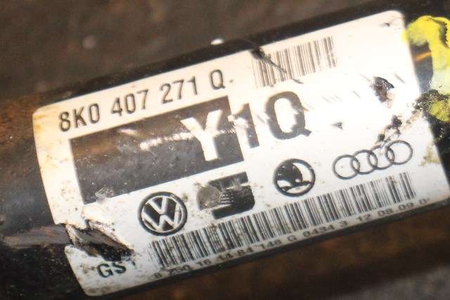 Drivaksel venstre foran, diesel/manuell til Audi A4 2007-2014 (Type IV) (B8) (B8) (VAG|8K0 407 271 Q|)
