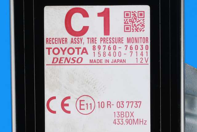 Sensor dekktrykk til Lexus CT 2010-2020  (DENSO|158400-7141|89760-76030|)