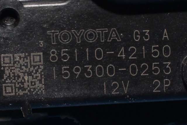 Viskermotor frontrute komplett m/overføring til Toyota RAV4 2009-2013 (Type III, Fase 2)  (DENSO|159300-0253|85110-42150|)