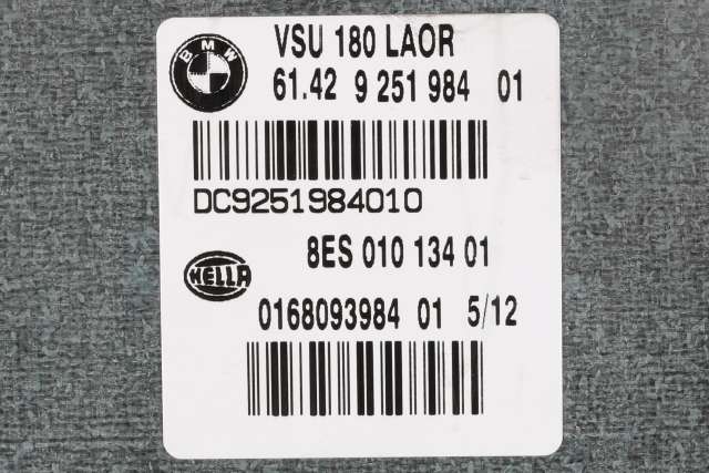 Styreenhet diverse til BMW X3 2010-2017 (F25) (F25) (HELLA|8ES 010 134-01|61.42-9 251 984|)