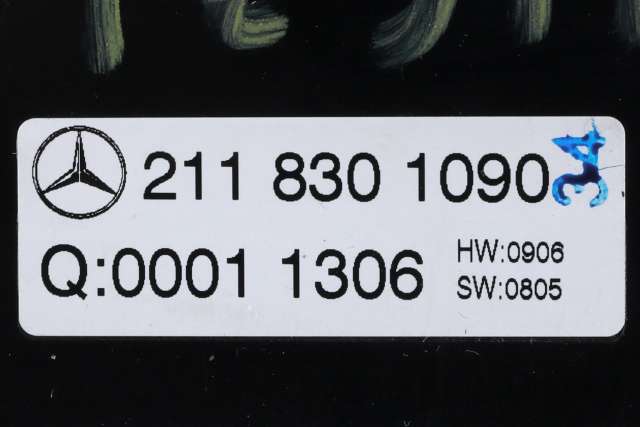Varmeapparat betjening til Mercedes E-Klasse 2002-2006 (Fase 1) (W211) (W211) (MERCEDES|211 830 10 90|)