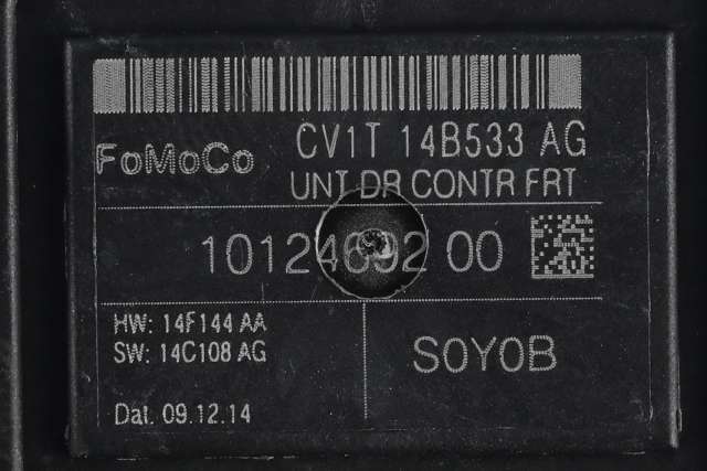 Styreenhet dør høyre foran til Ford B-Max 2012-2017 (FORD|CV1T-14B533-AG|)