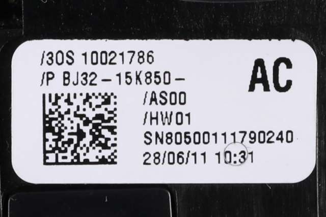 Bryter elektrisk håndbrekk/parkbrems til Land Rover Range Rover, Evoque 2011-2019 (Type I)  (LAND ROVER|BJ32-15K850-AC|)
