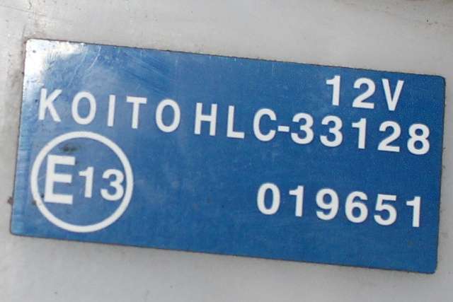 Spylertank foran til Lexus IS 2013-2020 (Type III) (XE30) (XE30) (KOITO|HLC-33128|)