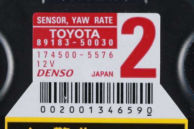 Sensor akselerasjonssensor/ESP DUO til Lexus IS 2013-2020 (Type III) (XE30) (XE30) (DENSO|174500-5576|89183-50030|)