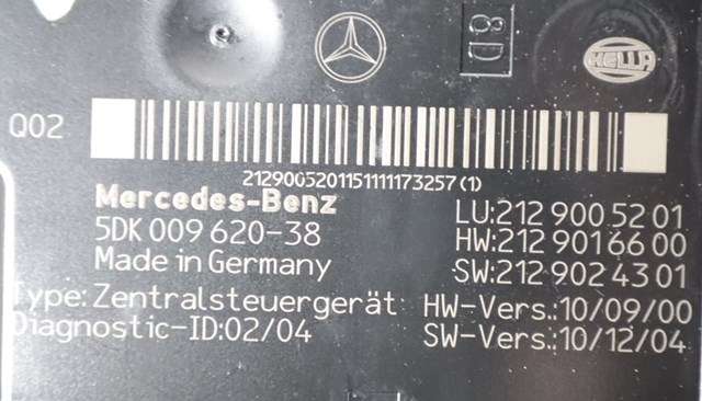Styreenhet (SAM - Signal Acquisition Module) til Mercedes E-Klasse 2009-2013 (Fase 1) (W212) (W212) (HELLA|5DK 009 620-38|212 900 52 01|)