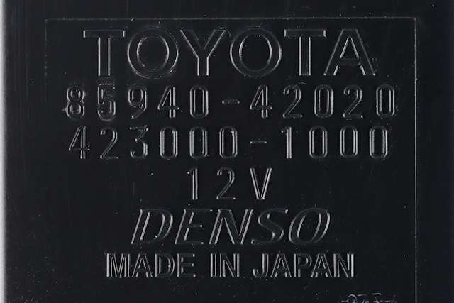 Rele diverse til Toyota RAV4 2009-2013 (Type III, Fase 2) (DENSO|423000-1000|85940-42020|)