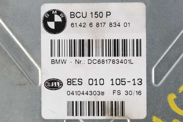 Styreenhet batteri til BMW X5 2013-2018 (F15) (F15) (HELLA|8ES 010 105-13|61.42-6 817 834|)