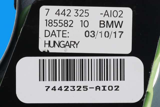 Viskermotor bakrute til BMW 2-Serie, Active/Gran Tourer 2014-->> (F45/F46) (F45/F46) (BMW|7 442 325|)