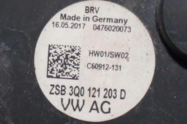 Kjølevifte til Škoda Superb 2015-->> (Type III)  (VAG|3Q0 121 203 D|)