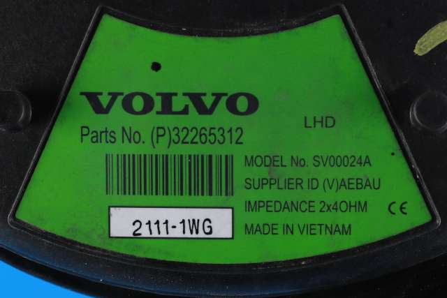 Bilstereo høyttaler til Volvo XC40 2018-2024  (VOLVO|32265312|)