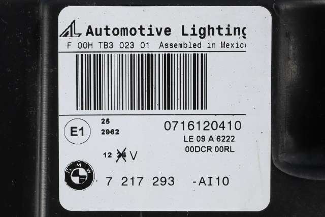 Frontlykt venstre xenon til BMW X3 2010-2017 (F25) (F25) (BMW|7 217 293|)