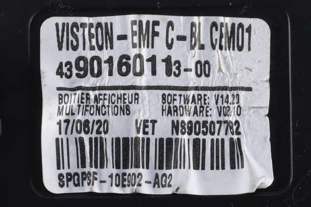 Bilstereo til Toyota Proace City 2020-->>  (PSA|43 901601 13-00|)