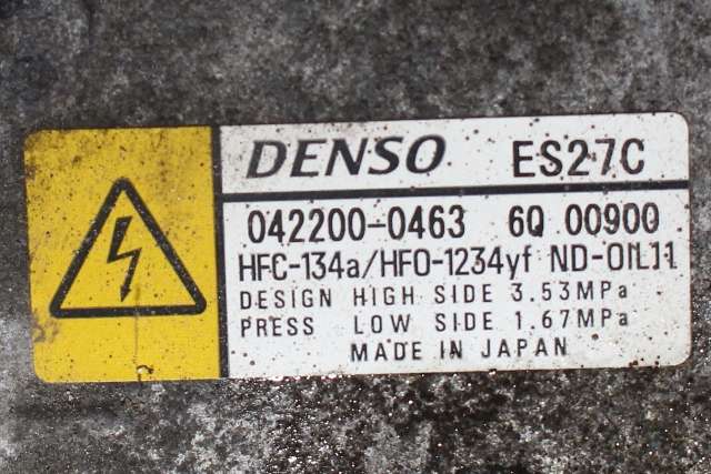Aircondition kompressor hybrid til Lexus IS 2013-2020 (Type III) (XE30) (XE30) (DENSO|042200-0463|)