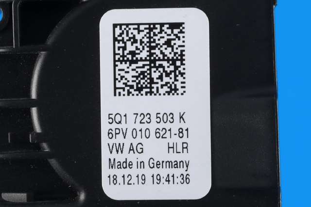 Pedal gass til Škoda Octavia 2017-2020 (Type III, Fase 2)  (HELLA|6PV 010 621-81|5Q1 723 503 K|)