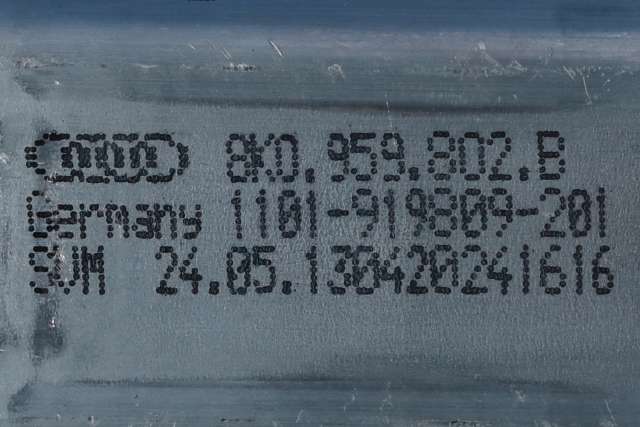 Ruteheis, kun motor, venstre bak til VW Sharan 2010-->> (Type II)  (VAG|8K0 959 802 B|)