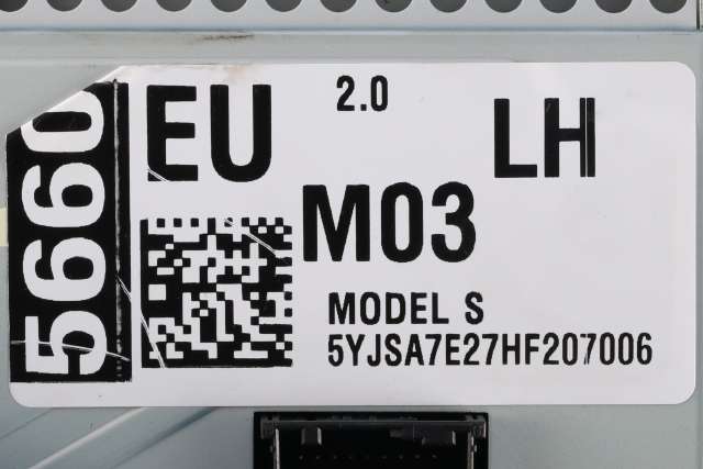 Instrumentpanel til Tesla Model S 2016-2021 (Fase 2)  (TESLA|1004788-00-G|)