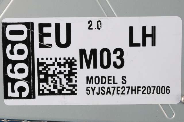 Multimedia display (MCU - Media Controller Unit) til Tesla Model S 2016-2021 (Fase 2)  (TESLA|1045006-03-D|)