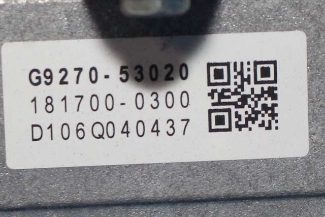 Inverter hybrid til Lexus IS 2013-2020 (Type III) (XE30) (XE30) (TOYOTA|G9200-53010|)
