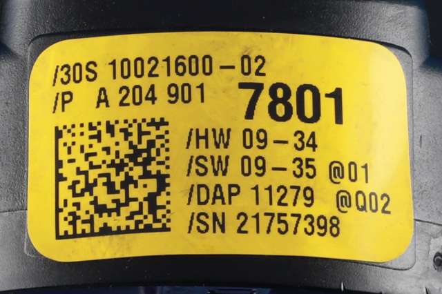 Sensor regnsensor til Mercedes C-Klasse 2011-2014 (Fase 2) (W204) (W204) (MERCEDES|A 204 901 78 01|)