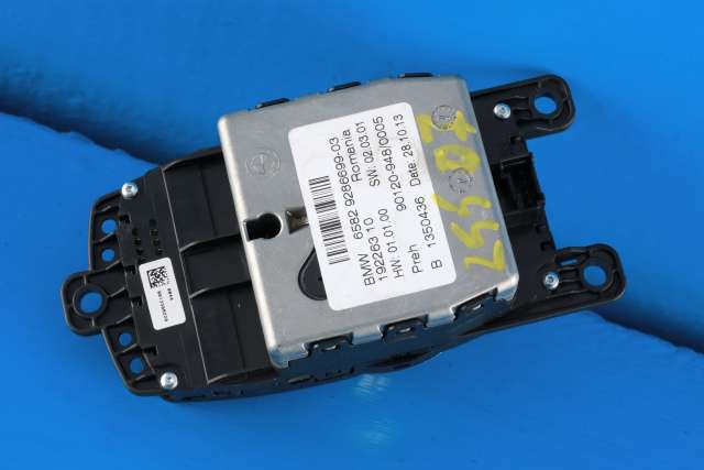 Bilstereo navigasjon betjeningspanel til BMW 1-Serie 2011-2015 (Fase 1) (F20/F21) (F20/F21) (BMW|65.82-9 286 699|)