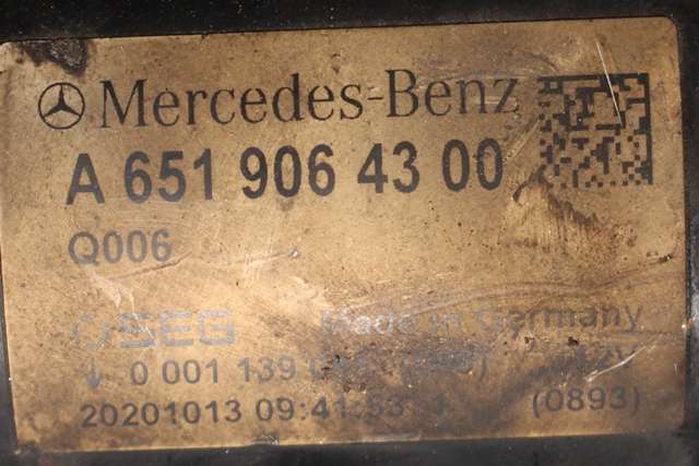 Starter diesel til Mercedes Sprinter 2018-->> (907/910) (907/910) (MERCEDES|A 651 906 43 00|)