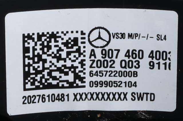 Ratt til Mercedes Sprinter 2018-->> (907/910) (907/910) (MERCEDES|A 907 460 40 03|)