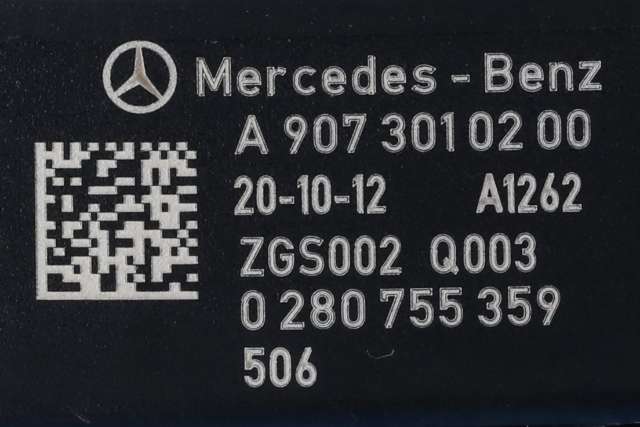 Pedal gass til Mercedes Sprinter 2018-->> (907/910) (907/910) (MERCEDES|A 907 301 02 00|)
