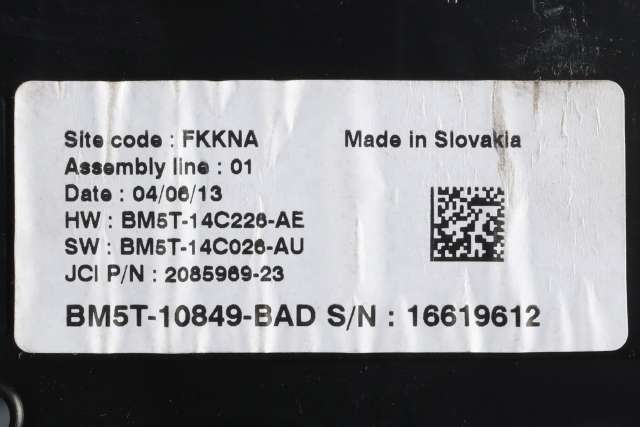 Instrumentpanel til Ford Focus 2011-2014 (Type III, Fase 1) (FORD|BM5T-10849-BAD|)