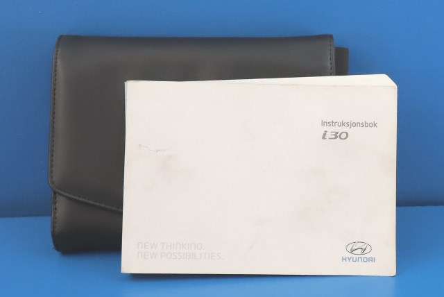Instruksjonsbok til Hyundai i30, 2012-2017 (Type II)  