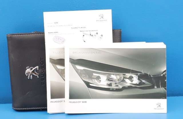 Instruksjonsbok til Peugeot 508, 2014-2018 (Type I, Fase 2)  