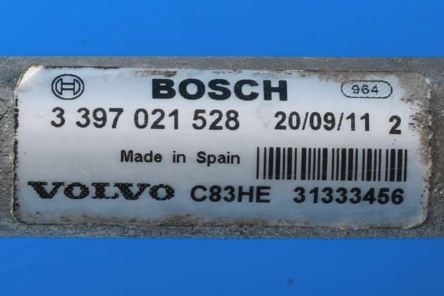 Viskermotor frontrute komplett m/overføring til Volvo XC70 2008-2013 (Type II, Fase 1) (VOLVO|31333456|1 397 220 668|)