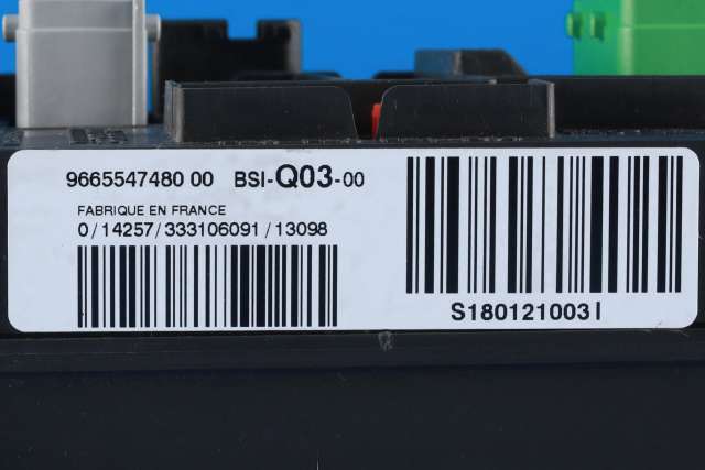 Sikringsboks til Citroën C4 2011-2017 (Type II) (CITROEN|96 655474 80|)